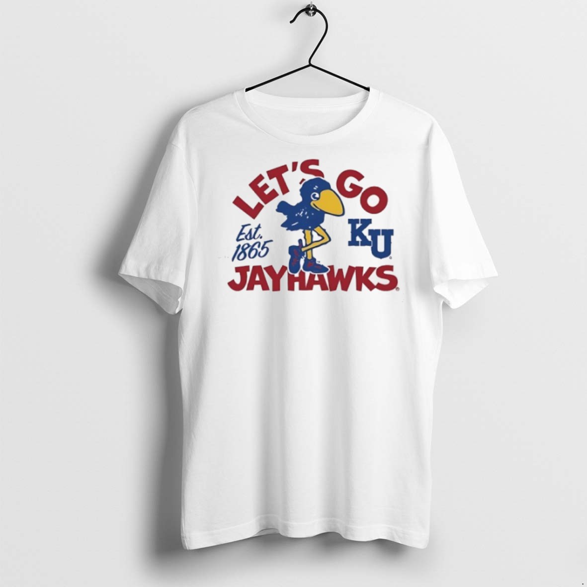 Premium Kansas Jayhawks Lets Go Est 1865 T Shirts