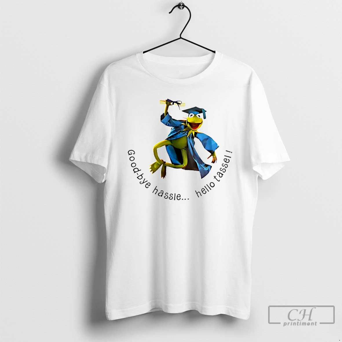Premium Kermit Frog Graduation Goodbye Hassie Hello Tasse T Shirts Hoodie