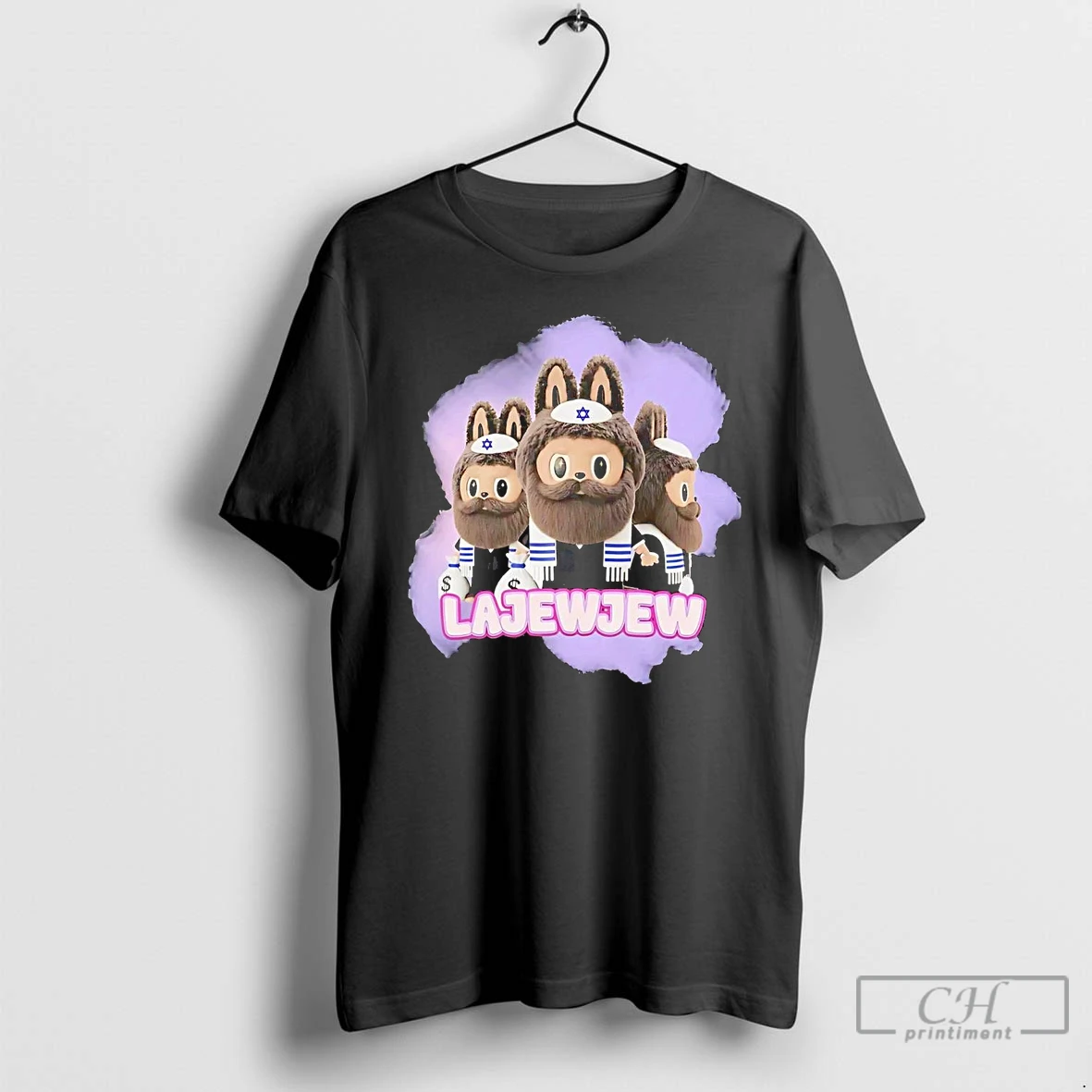 Premium Lajewjew Labubu Jewish T Shirts Hoodie