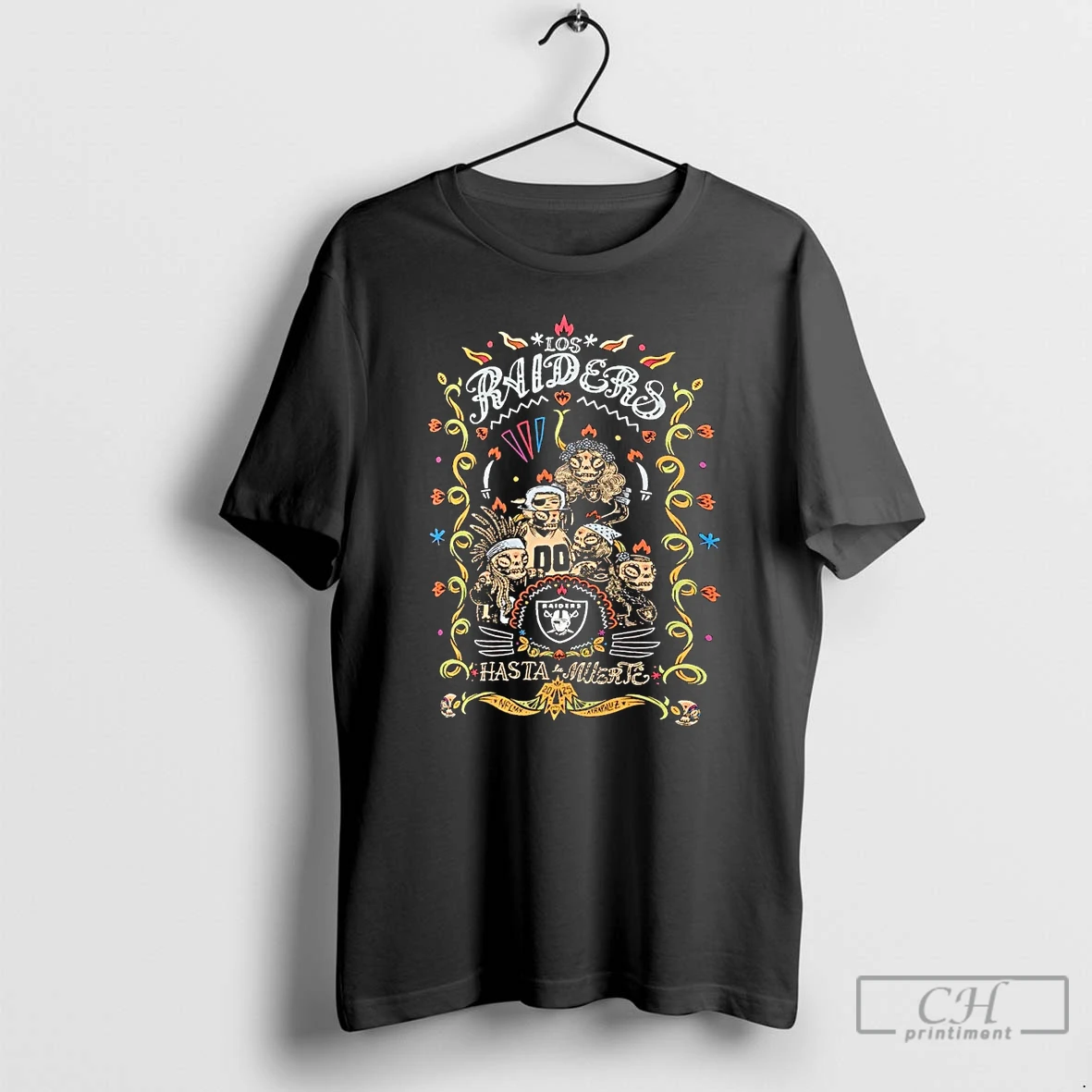 Premium Las Vegas Raiders Hasta La Muerte T Shirts Hoodie