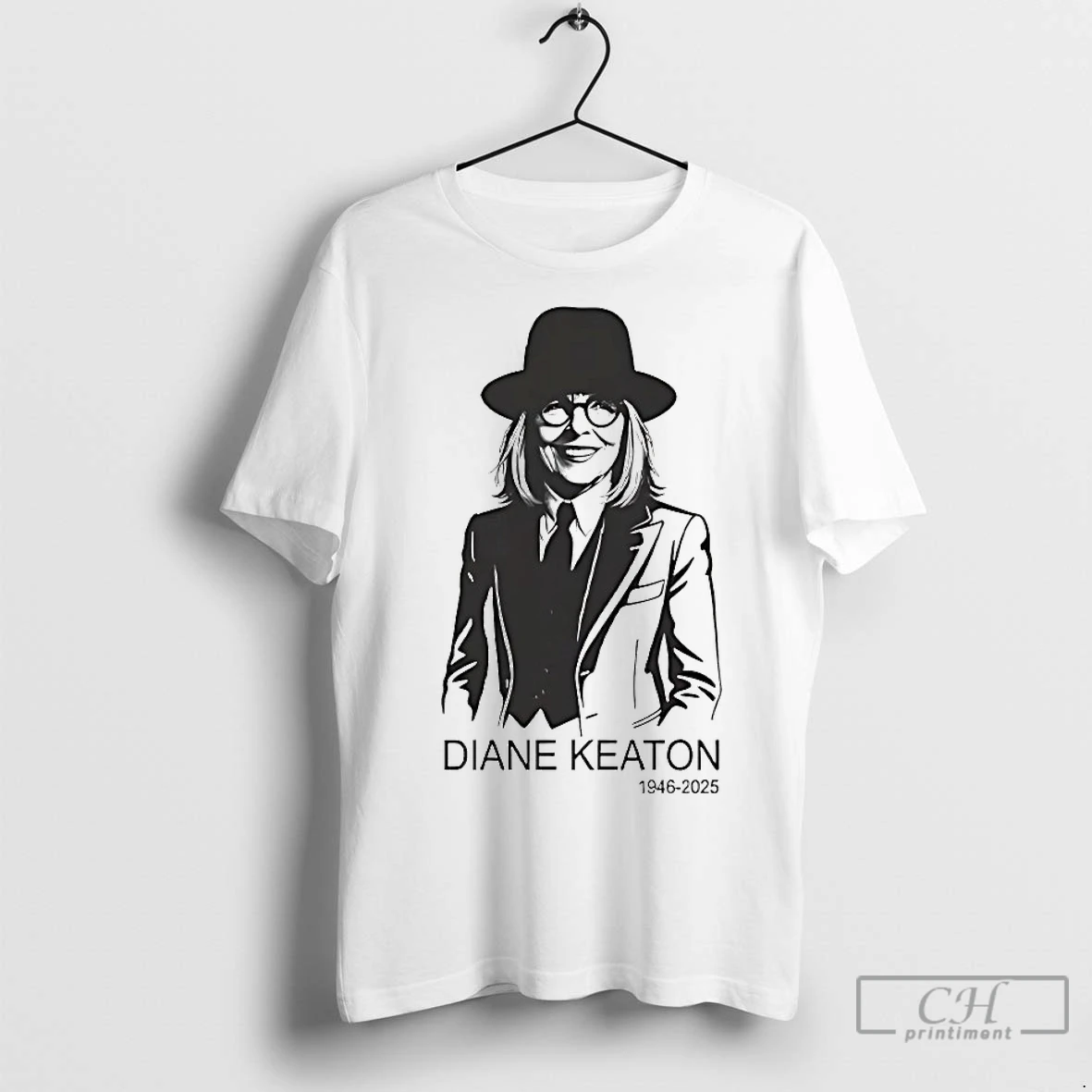 Premium Legends Never Die Diane Keaton 1946 2025 T Shirt