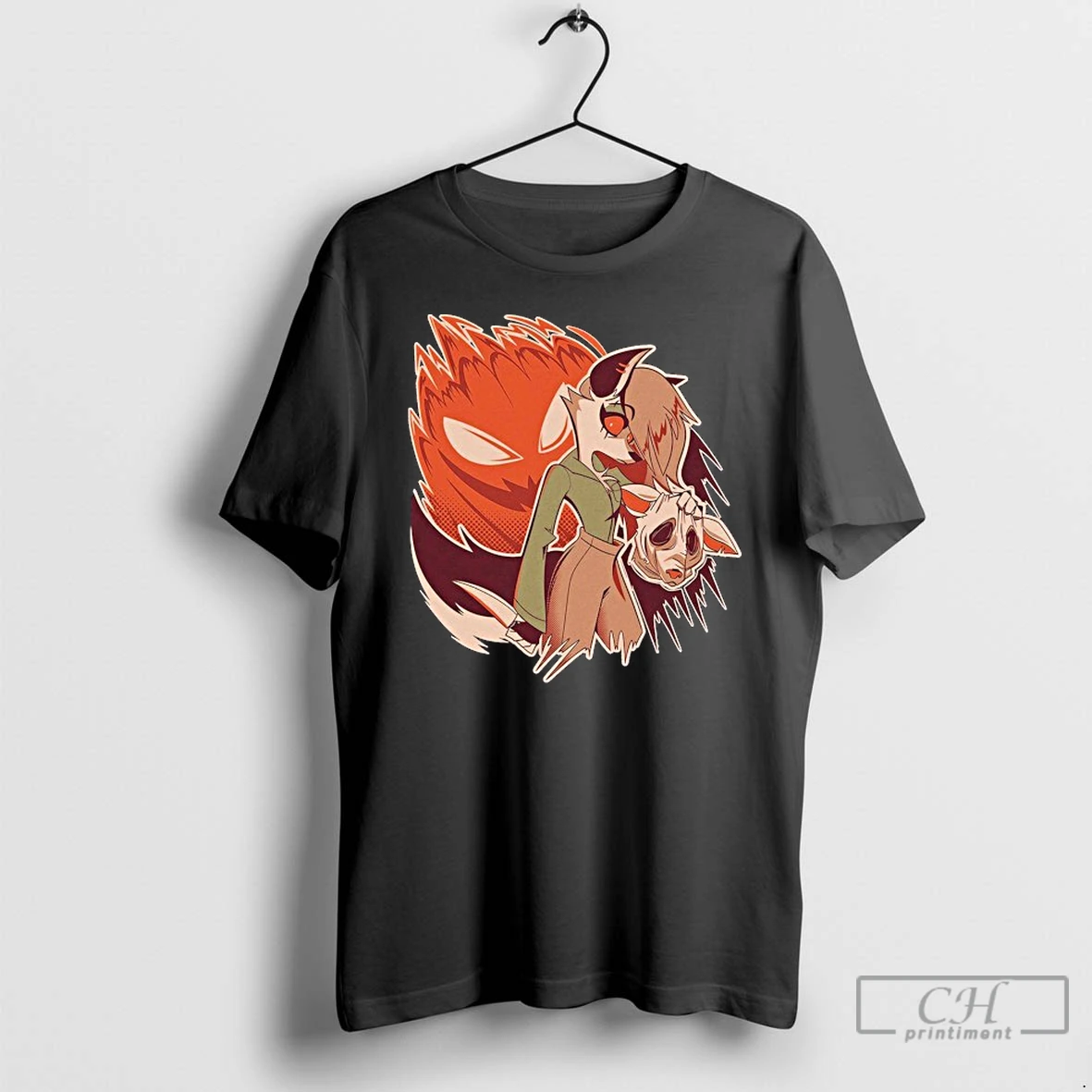 Premium Loona Hazbin Hotel Halloween Slasher T Shirts Hoodie
