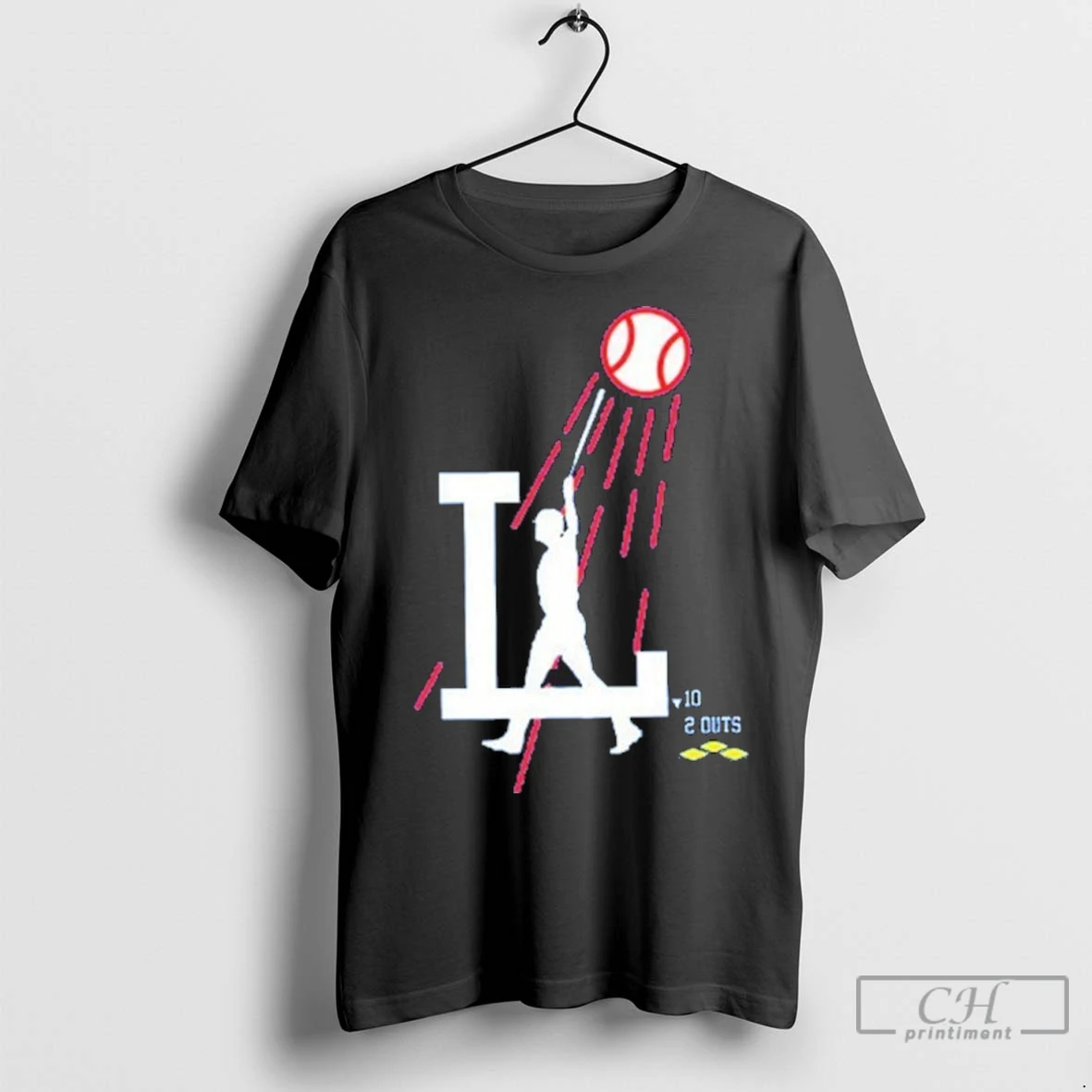 Premium Los Angeles Dodgers They Not Like Us 2 Sided T Shirt