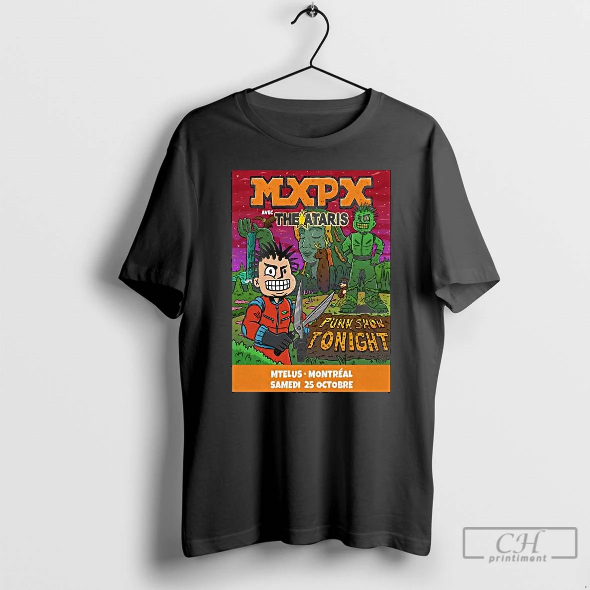 Premium Mxpx October 25 2025 Mtelus In Montreal Long Sleve T Shirts Hoodie