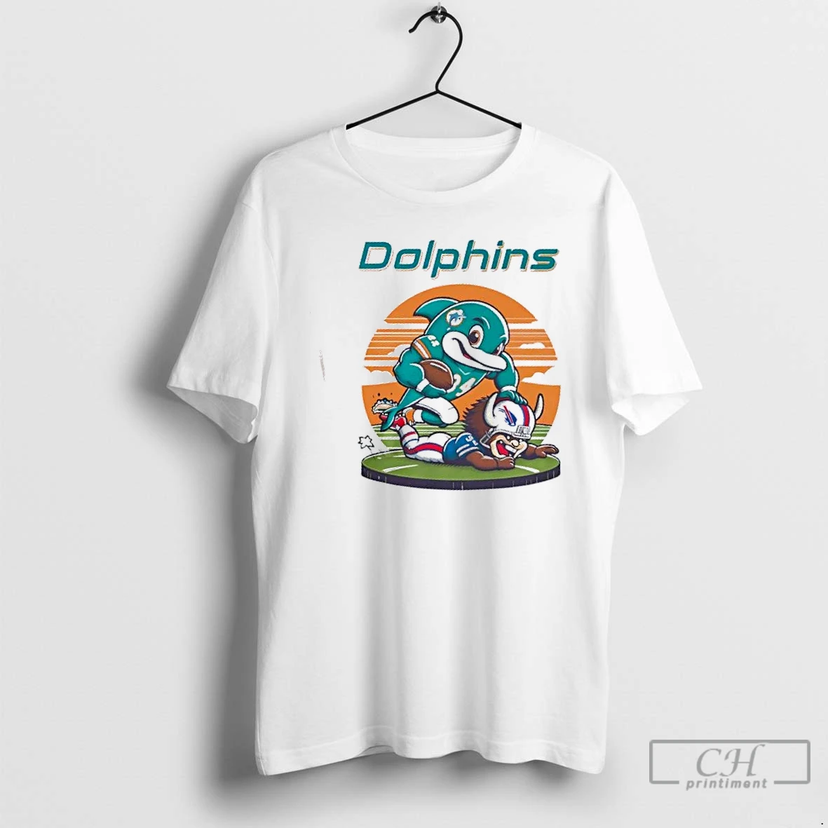Premium Miami Dolphins Win Buffalo Bills Lose Mascots Battle T Shirts Hoodie