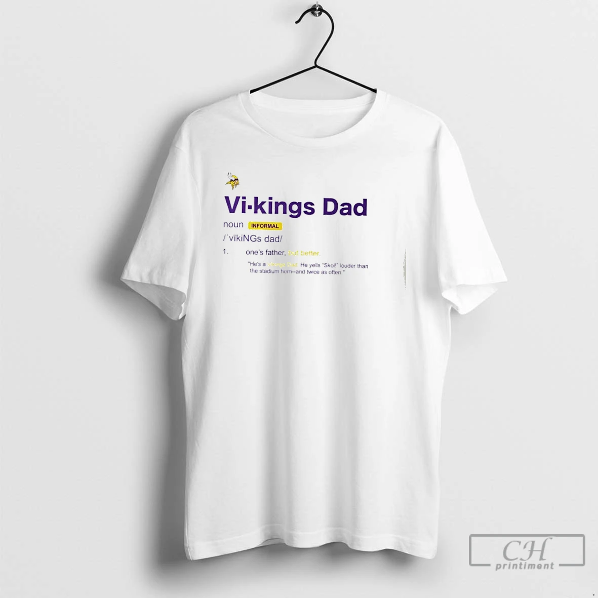Premium Minnesota Vikings Dad Definition T Shirts Hoodie