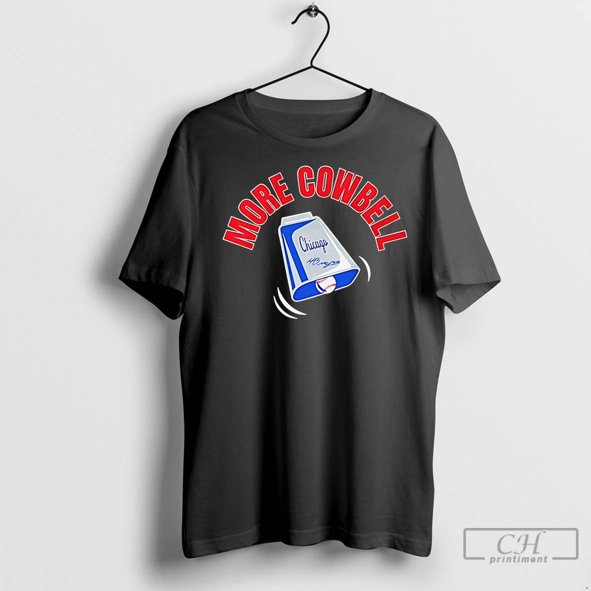 Premium Moises Ballesteros Chicago Cubs More Cowbell T Shirt