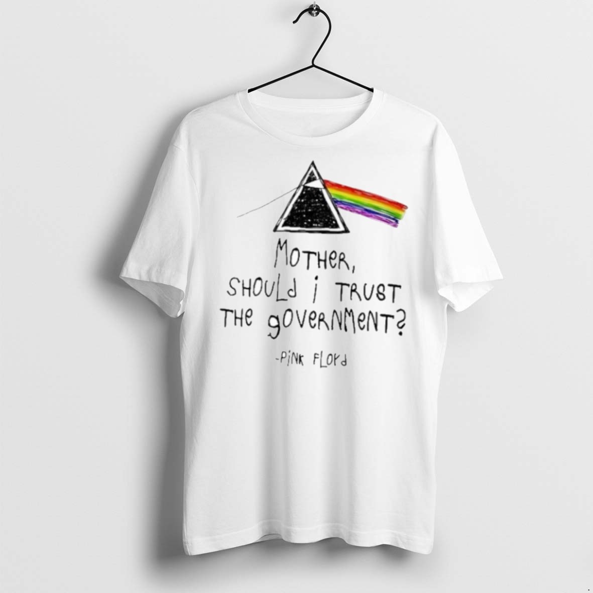 Premium Mother Should I Trust The Government Pink Floyd T Shirts