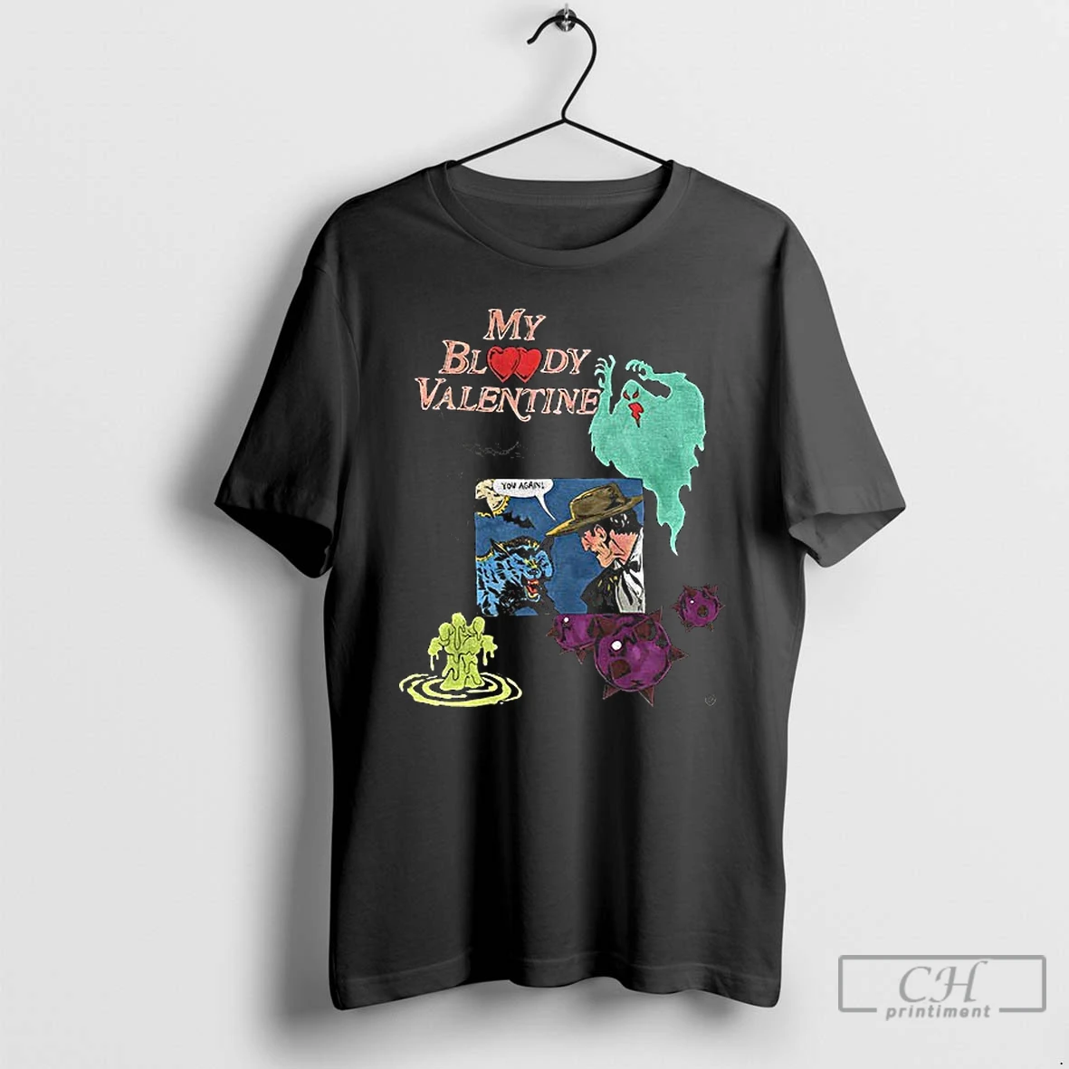Premium My Bloody Valentine Horror Movie Spooky Season Halloween 2025 T Shirts Hoodie