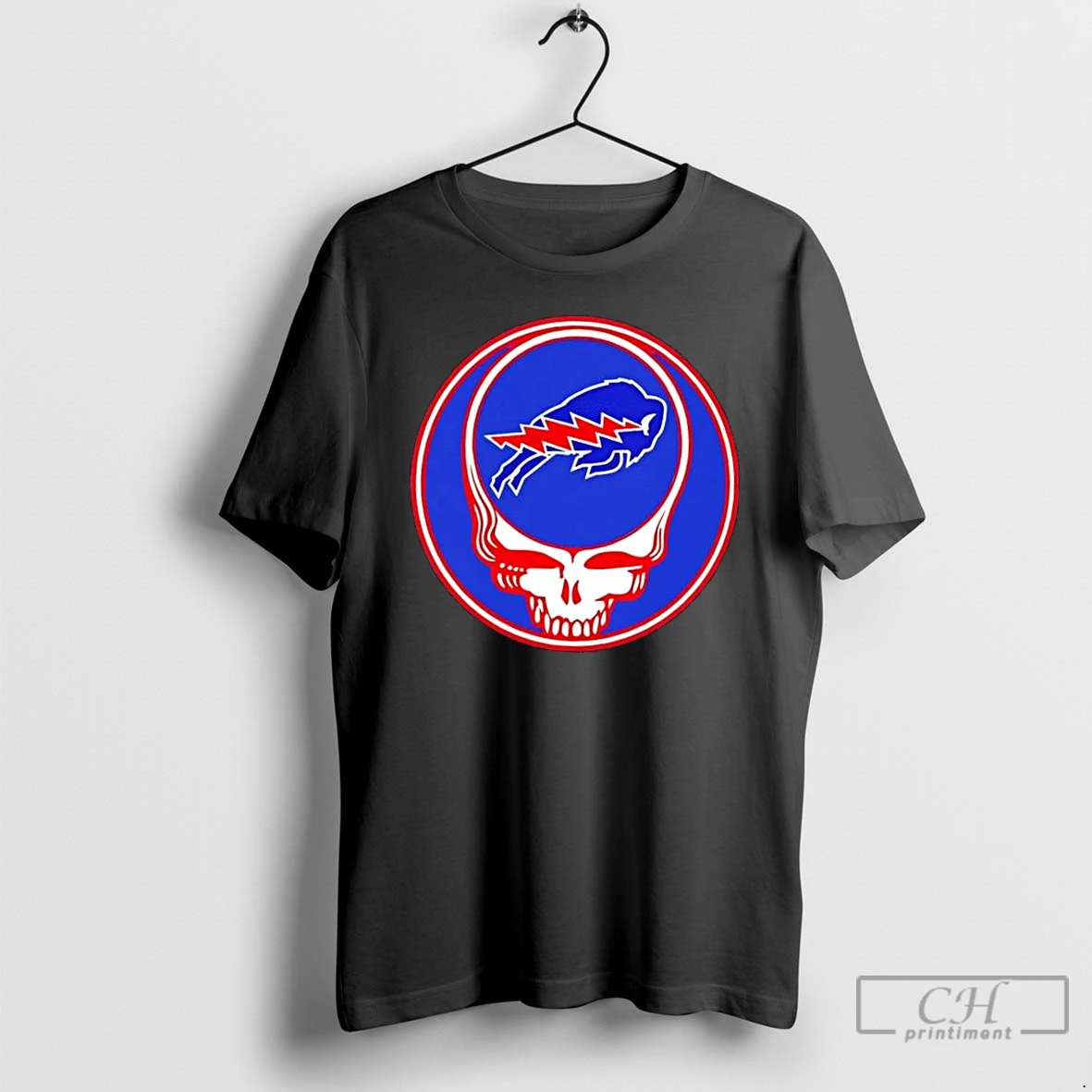 Premium Nfl Buffalow Bills Grateful Dead Stealie T Shirts Hoodie