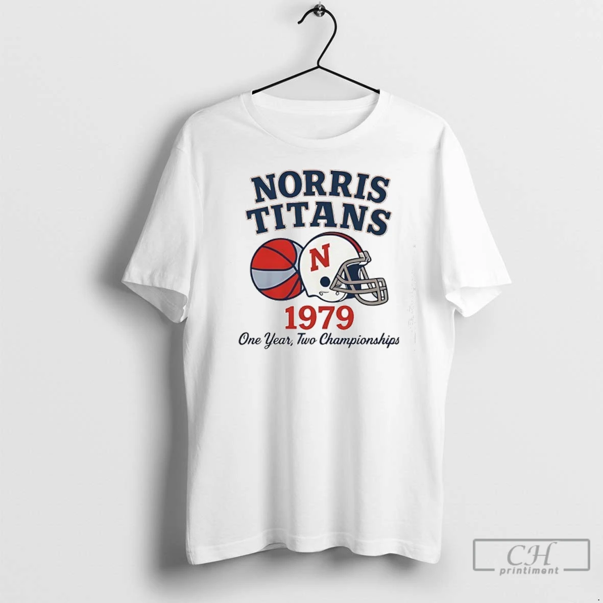 Premium Norris Titans One Year Two Championships 1979 T Shirt
