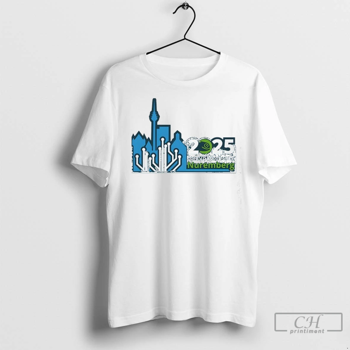 Premium Opensuse Conference Nuremberg 2025 T Shirt