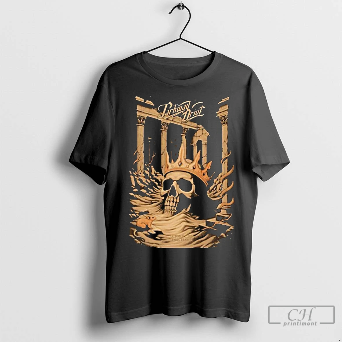 Premium Parkway Drive Oct 2 2025 Le Zenith Paris France Paris T Shirt
