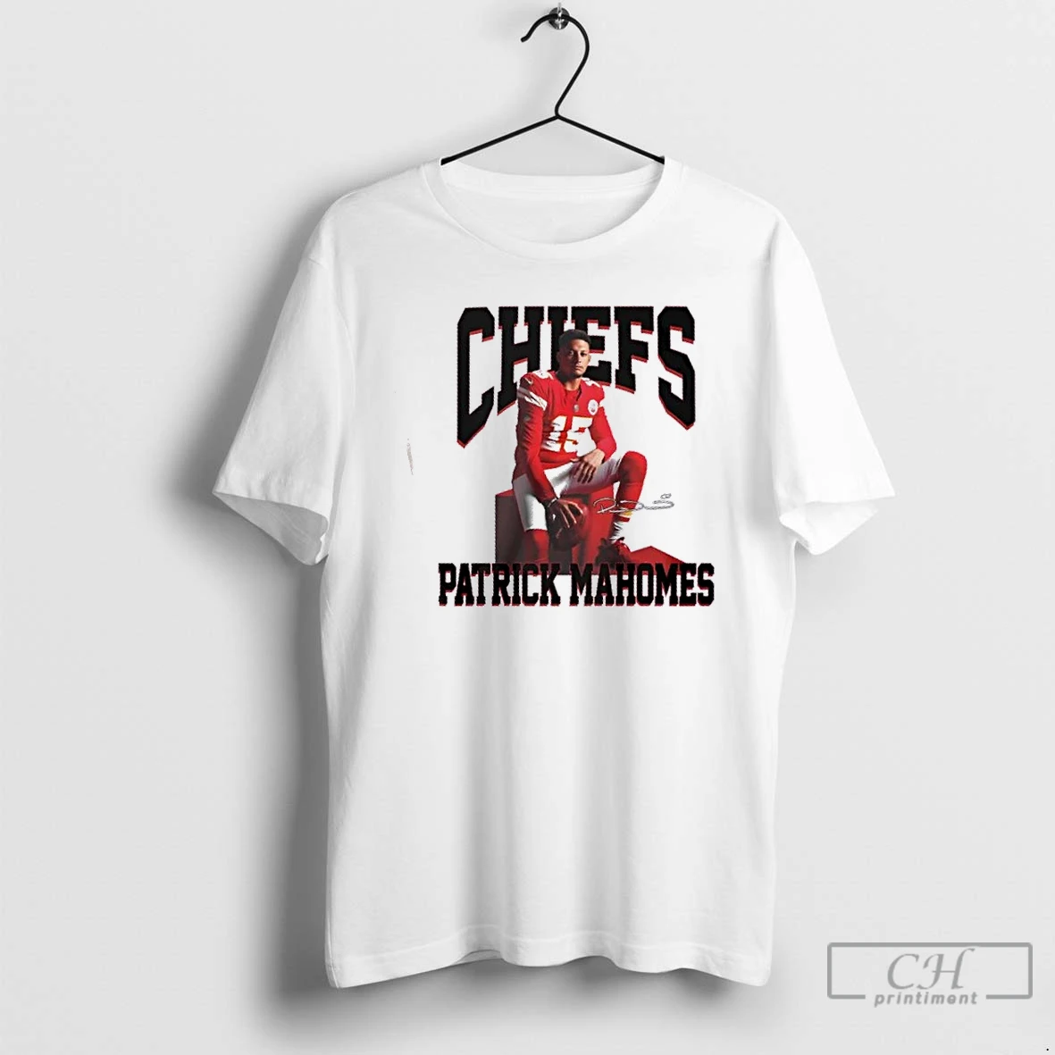 Premium Patrick Mahomes Kansas City Chiefs Football Graphic Signature T Shirts Hoodie