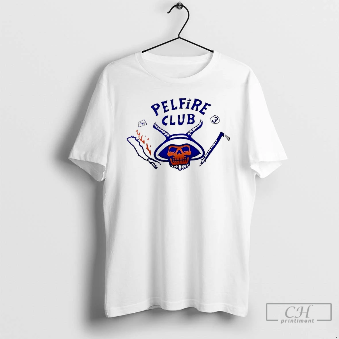 Premium Pelfire Club Skull Bridgeport Islanders Hockey T Shirts Hoodie