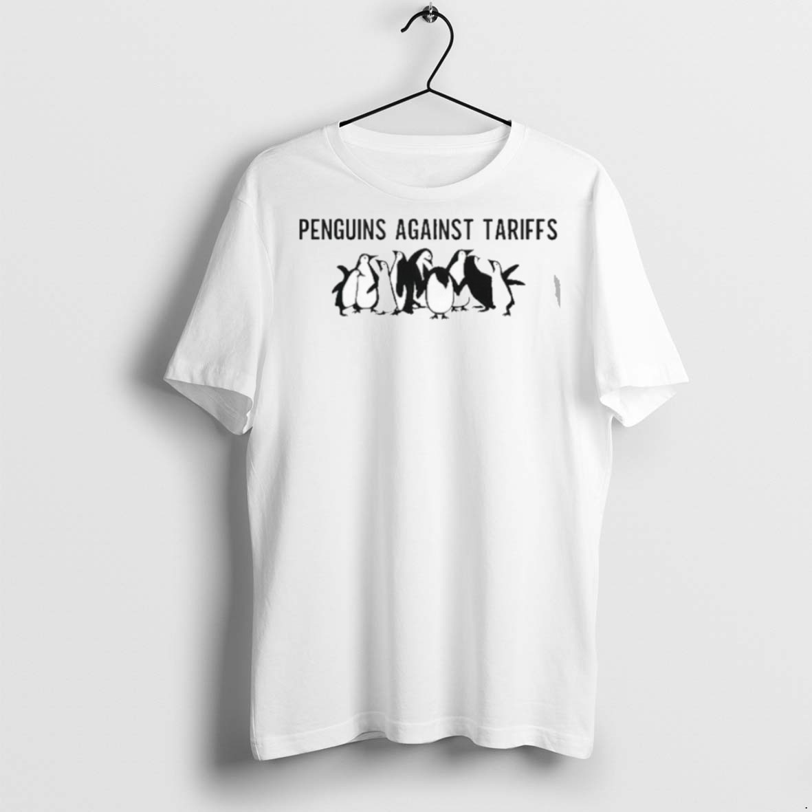 Premium Penguins Against Tariffs T Shirts