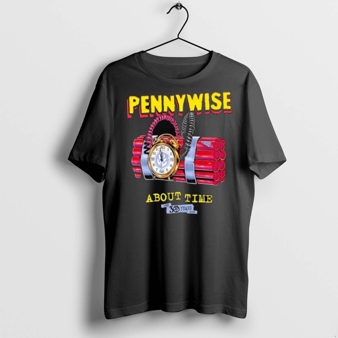 Premium Pennywise About Time 30 Years Anniversary Halloween T Shirts