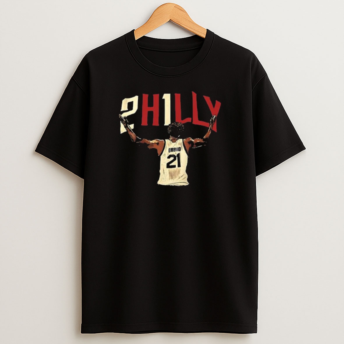 Premium Philadelphia 76ers Joel Embiid 2hilly Vintage Sweatshirt Tee