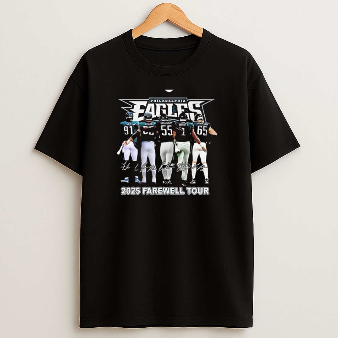 Premium Philadelphia Eagles 2025 Farewell Tour Ready For Victory Sweatshirt Tee