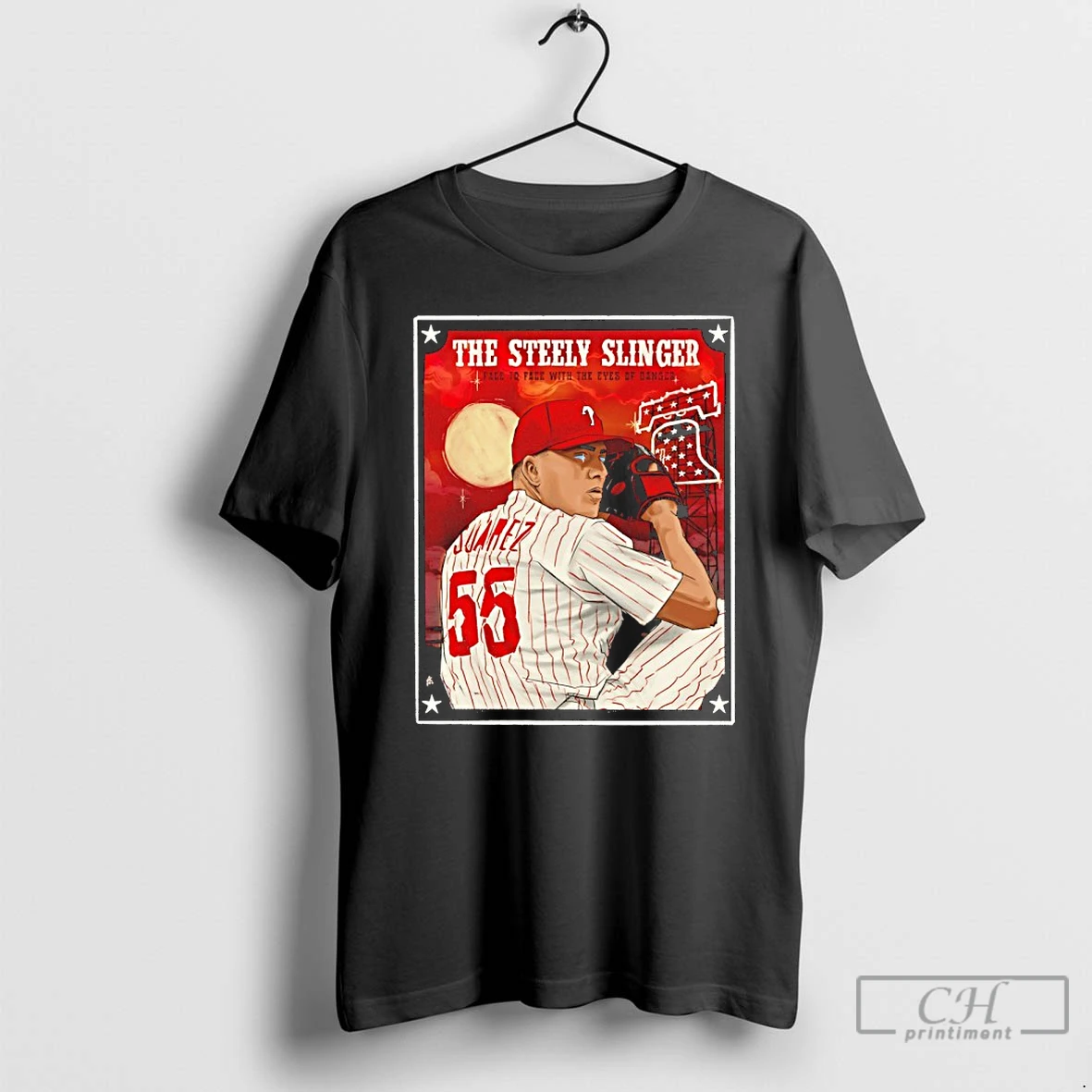 Premium Phillies Ranger Suarez The Steely Slinger Face To Face With The Eyes Of Danger T Shirts Hoodie
