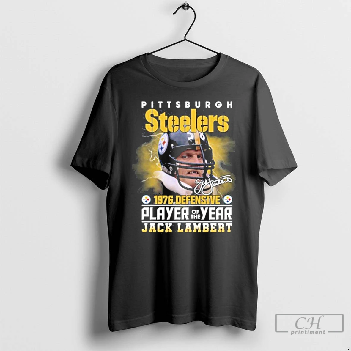 Premium Pittsburgh Steelers 1976 Defensive Player Of The Year Jack Lambert T Shirts Hoodie