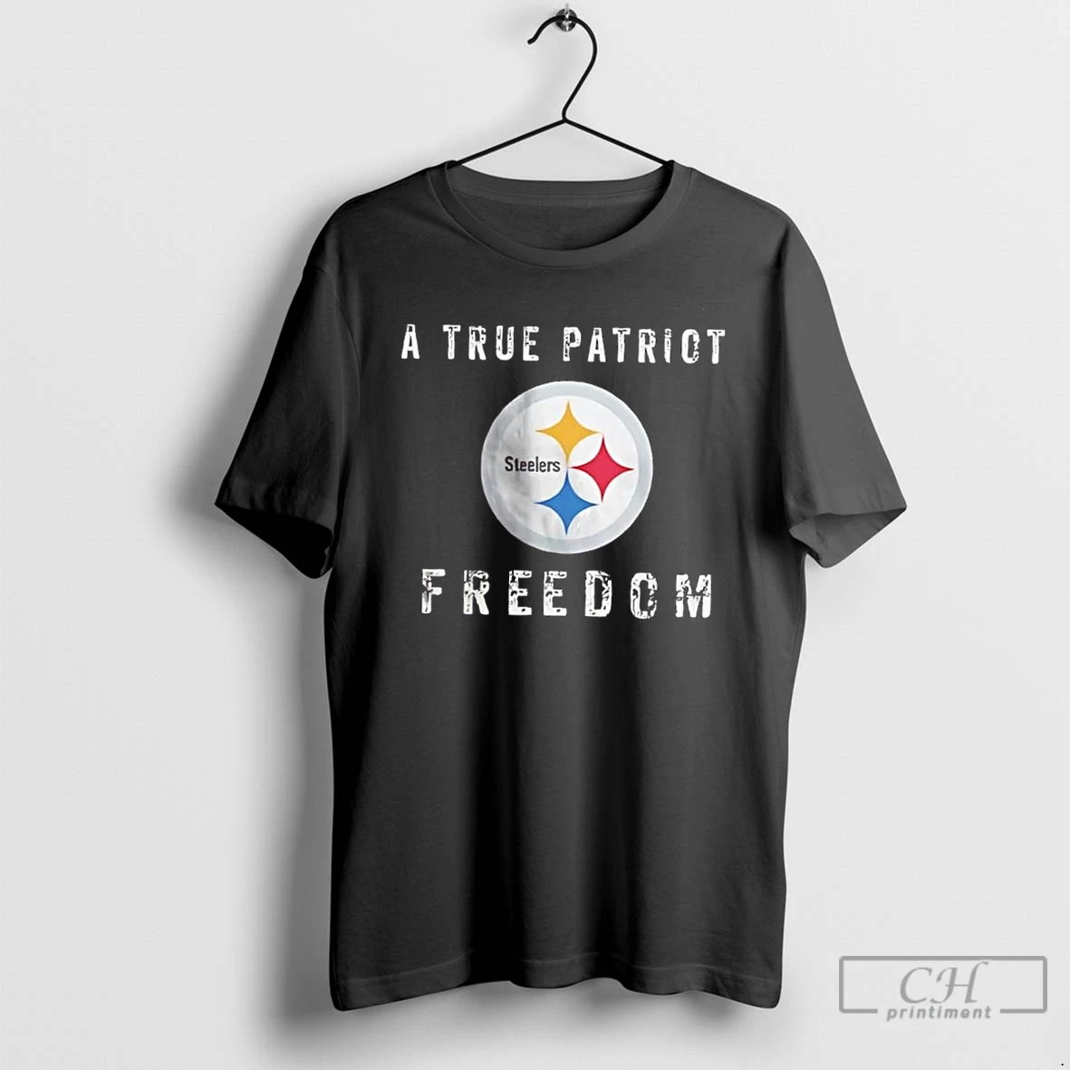 Premium Pittsburgh Steelers Football A True Patriot Freedom T Shirts Hoodie