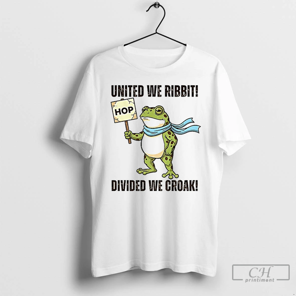 Premium Portland Frog 2025 Hop United We Ribbit Divided We Croak T Shirts Hoodie