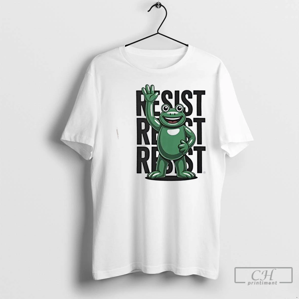 Premium Portland Frog Resist Abolish Ice Activist T Shirt