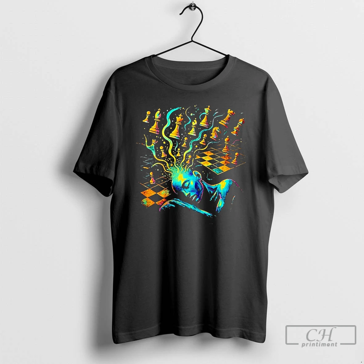 Premium Psychedelic Chess Dream 2025 T Shirts Hoodie