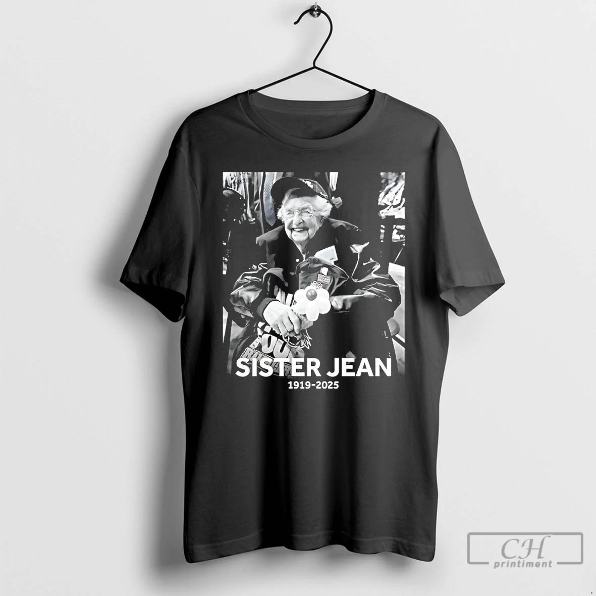 Premium Rest In Peace Sister Jean 1919 2025 T Shirts Hoodie