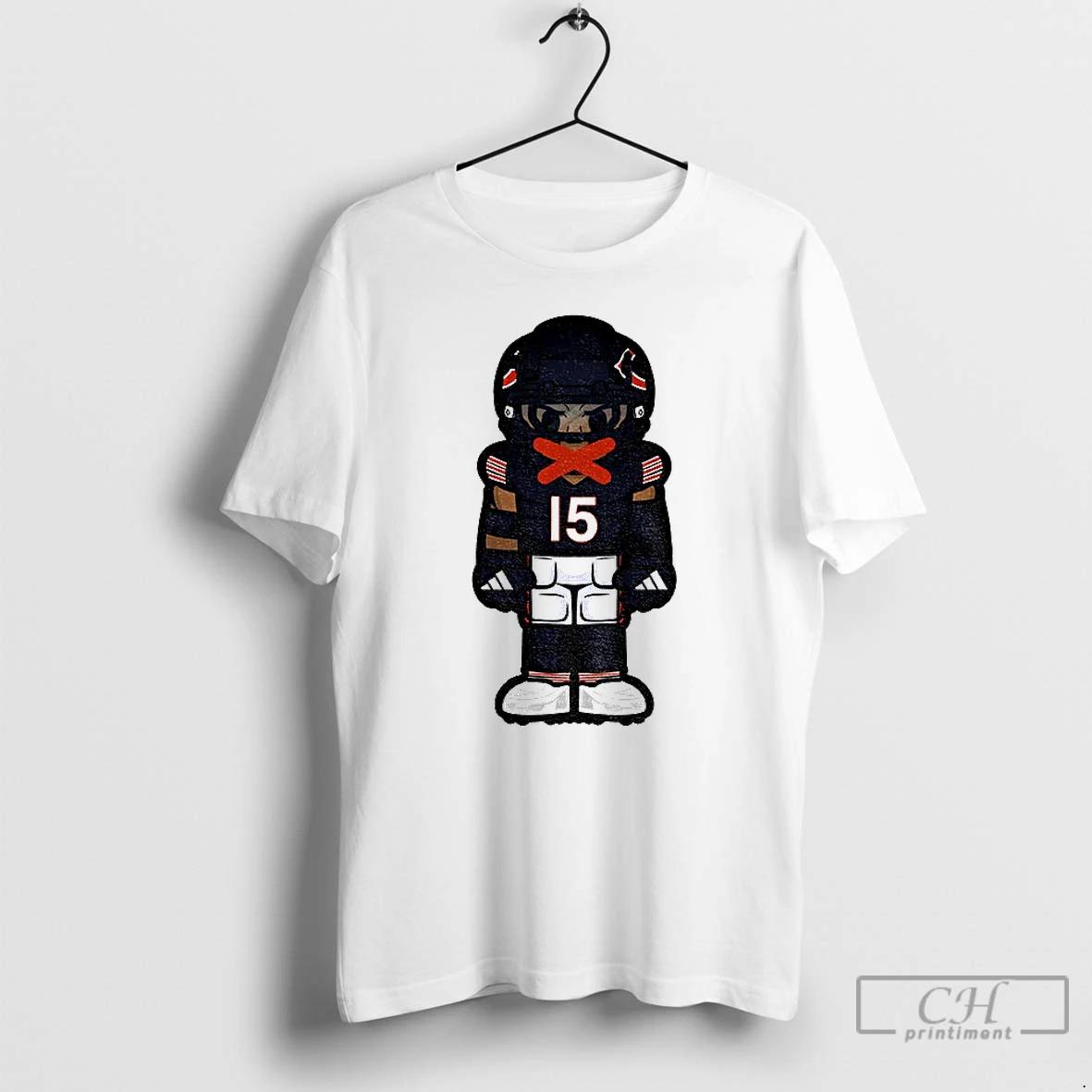 Premium Rome Odunze Cartoon Chicago Bears Nfl Football 2025 T Shirts Hoodie