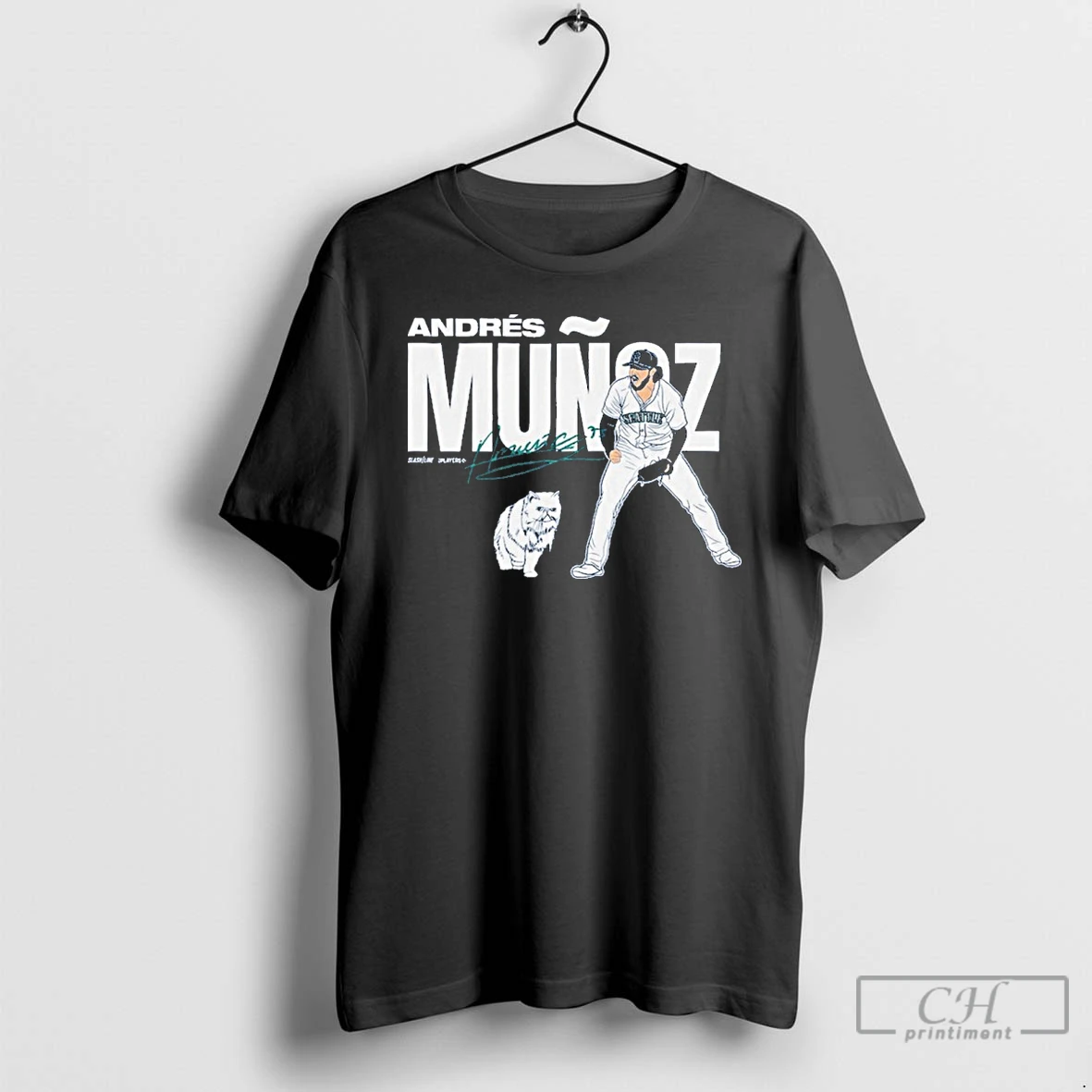 Premium Seattle Mariners Andres Munoz T Shirts Hoodie