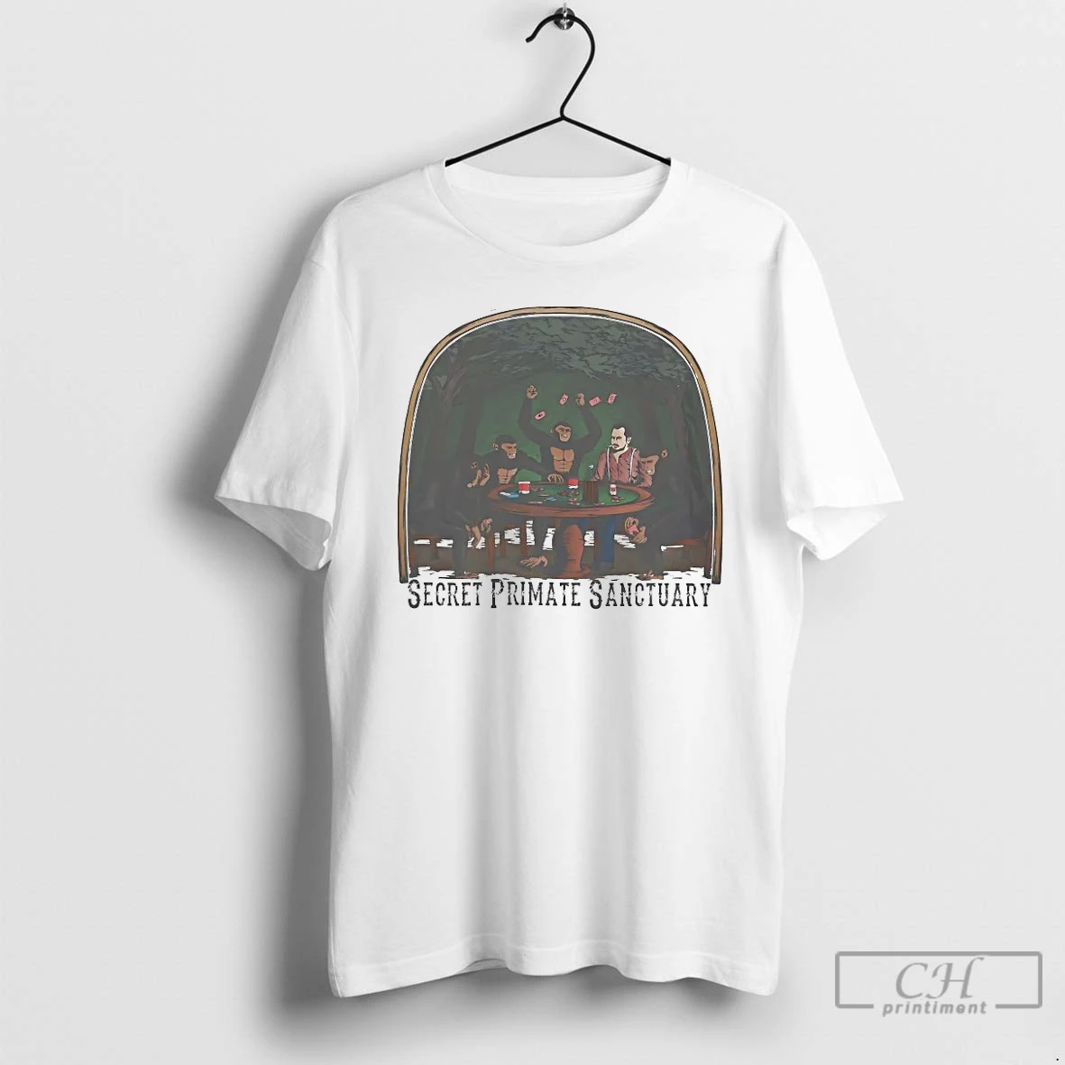 Premium Secret Primate Sanctuary T Shirts Hoodie