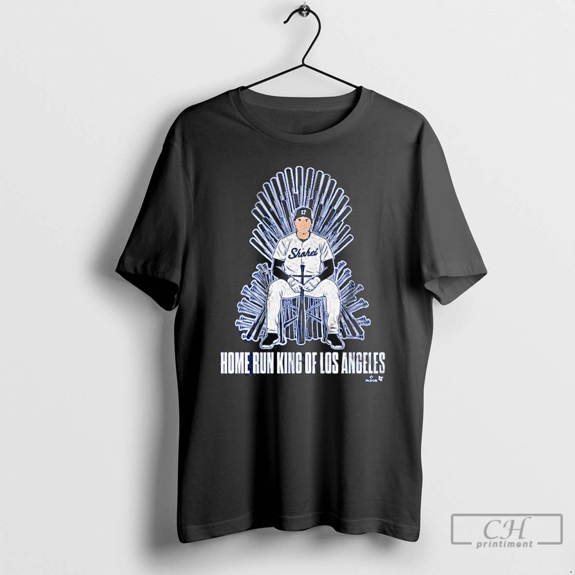 Premium Shohei Ohtani Home Run King Of Los Angeles T Shirts Hoodie