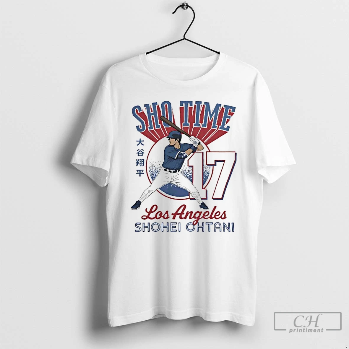 Premium Shohei Ohtani Sho Time Los Angeles Dodgers T Shirts Hoodie