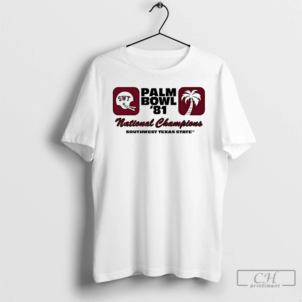Premium Southwesttexas State Palm Bowl 1981 National Championship T Shirts