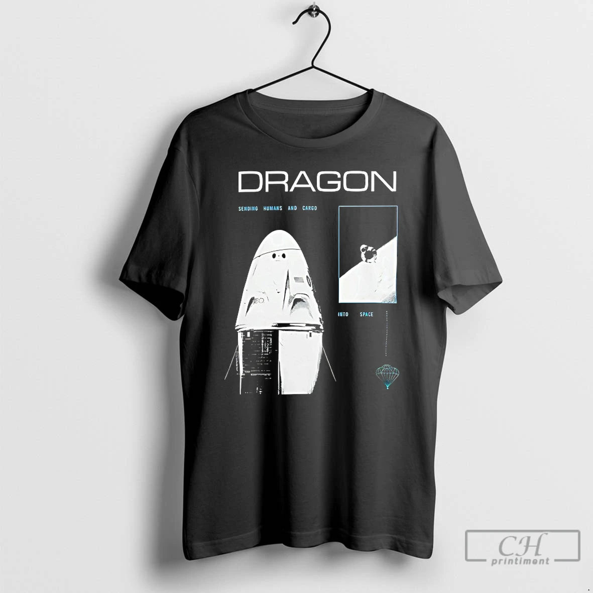 Premium Spacex Dragon Vvintage T Shirts Hoodie