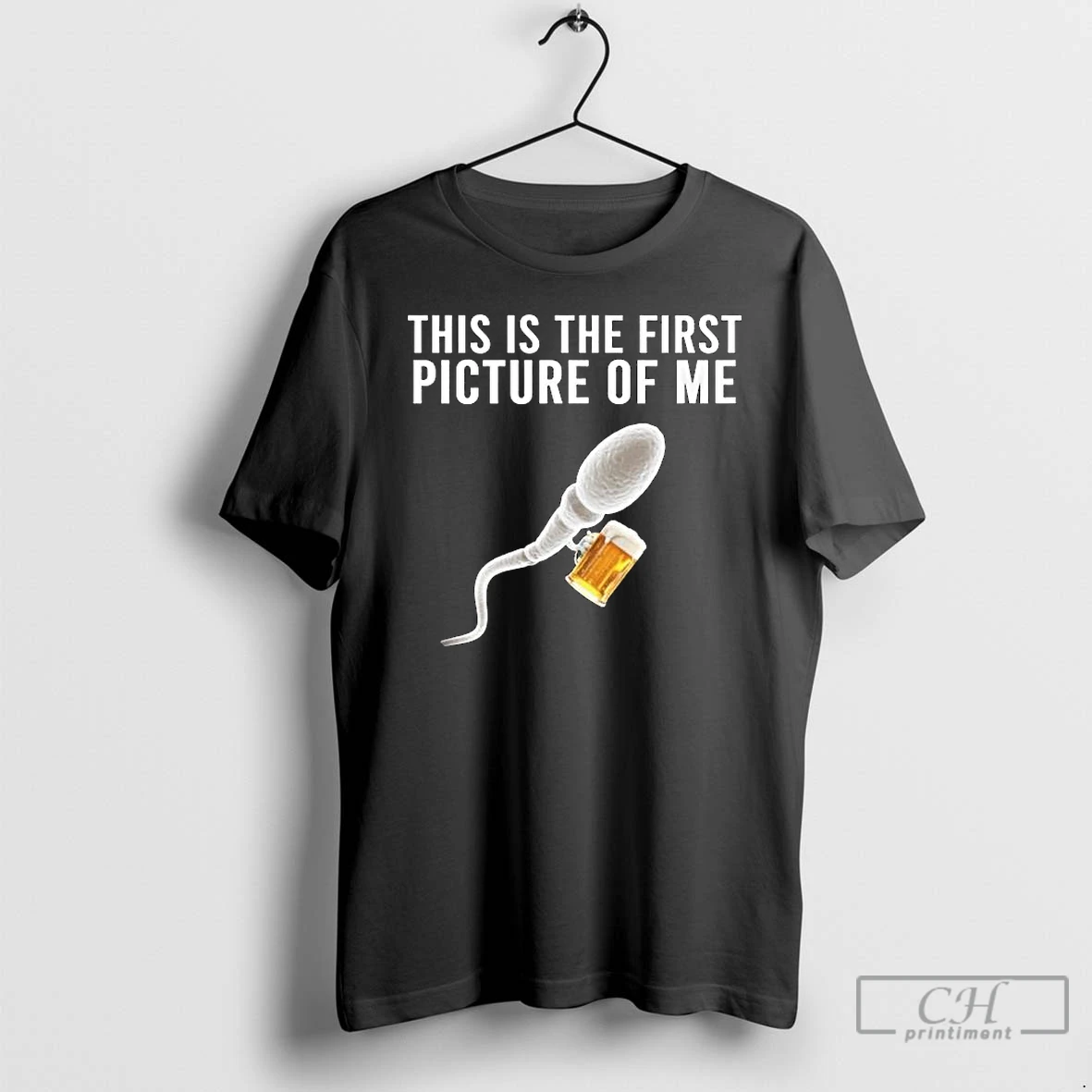 Premium Sperm Beer This Is The First Picture Of Me Long Sleve T Shirts Hoodie