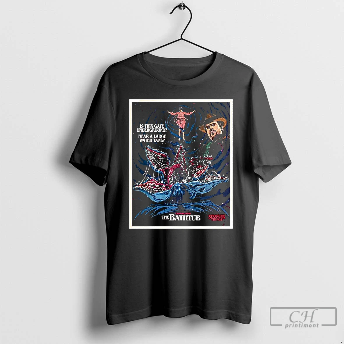 Premium Stranger Things The Bathtub T Shirts