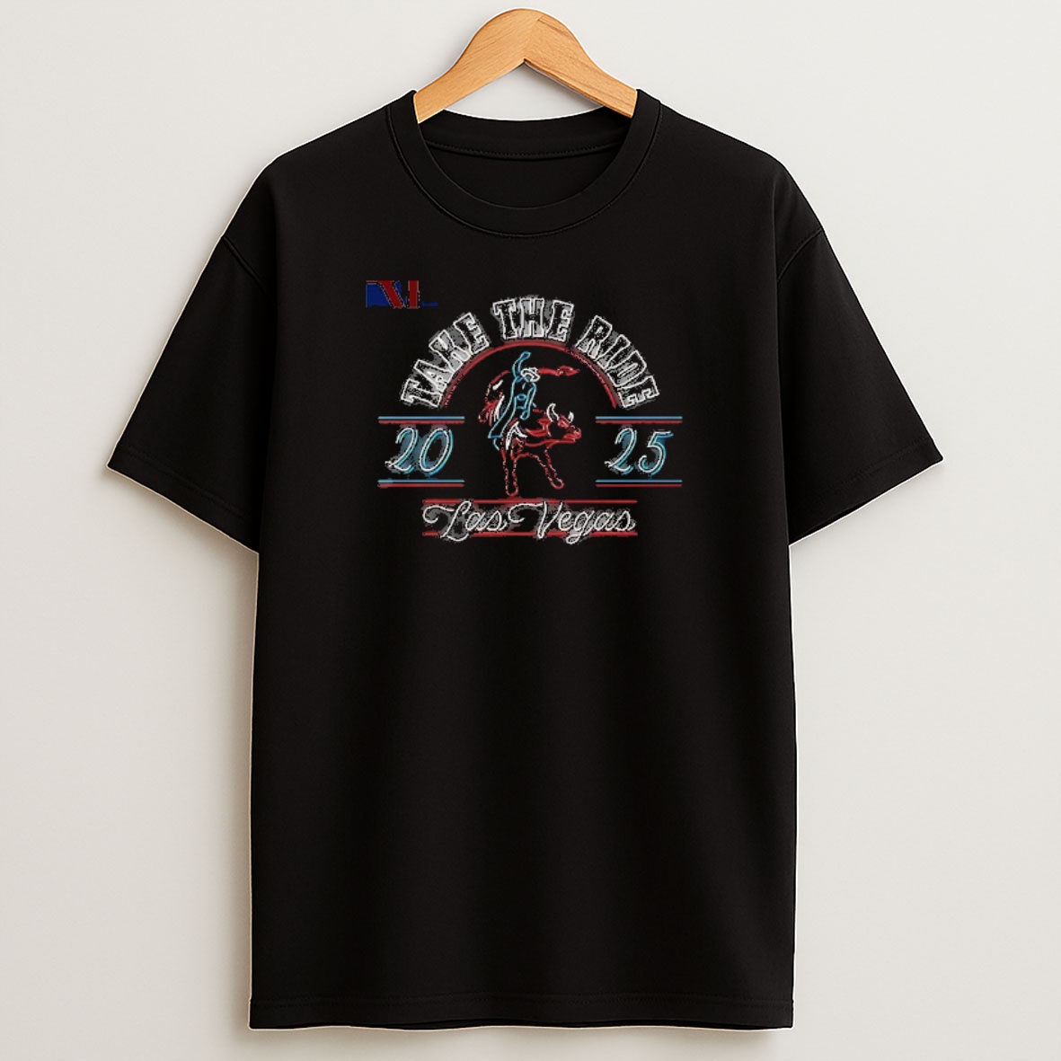 Premium Take The Ride Pbr 2025 Teams Championship Neon Lights Sweatshirt Tee