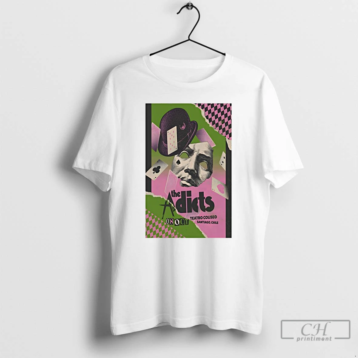 Premium The Adicts Santiago Oct 08 2025 Posters T Shirts Hoodie