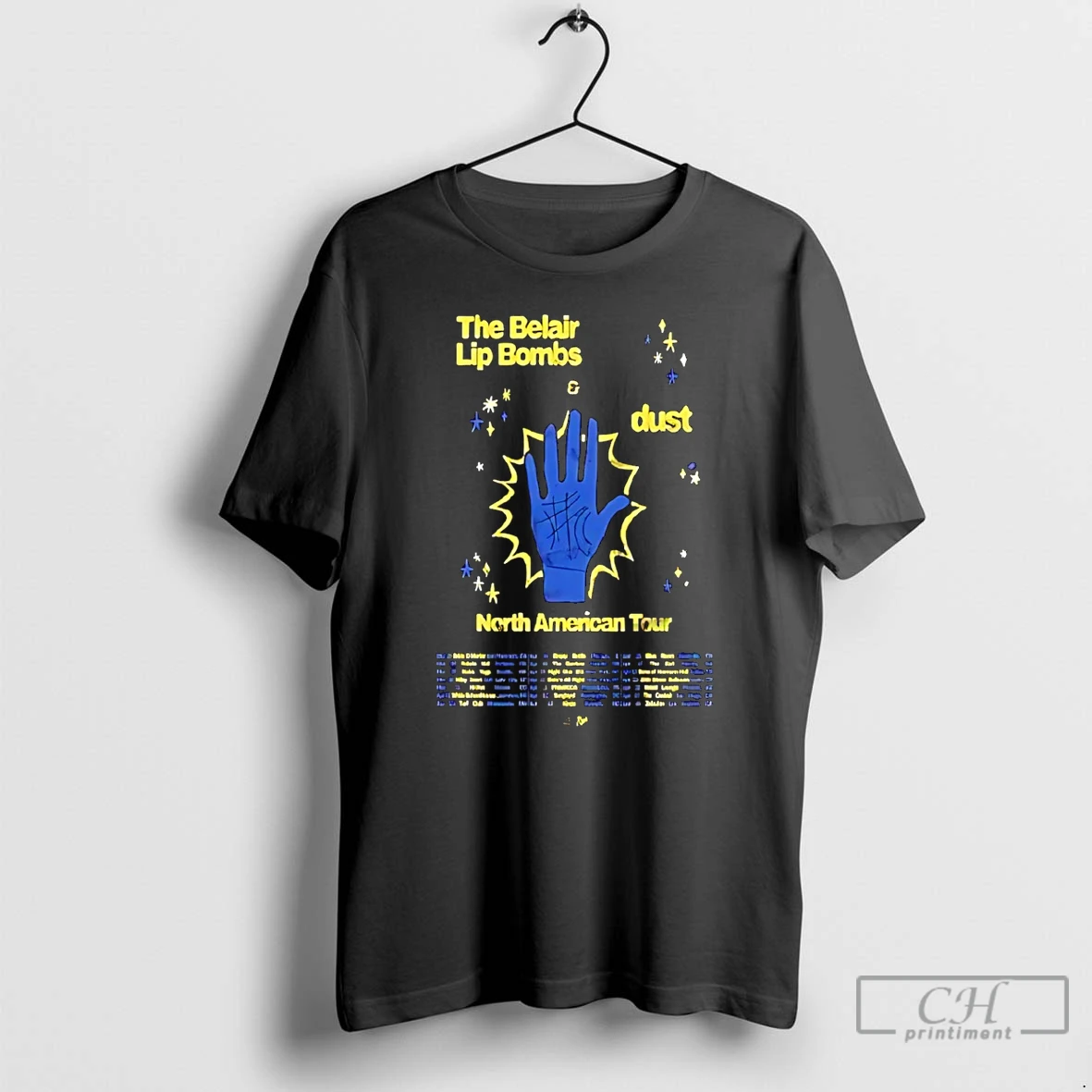 Premium The Belair Lip Bombs North American Tour 2026 T Shirts Hoodie