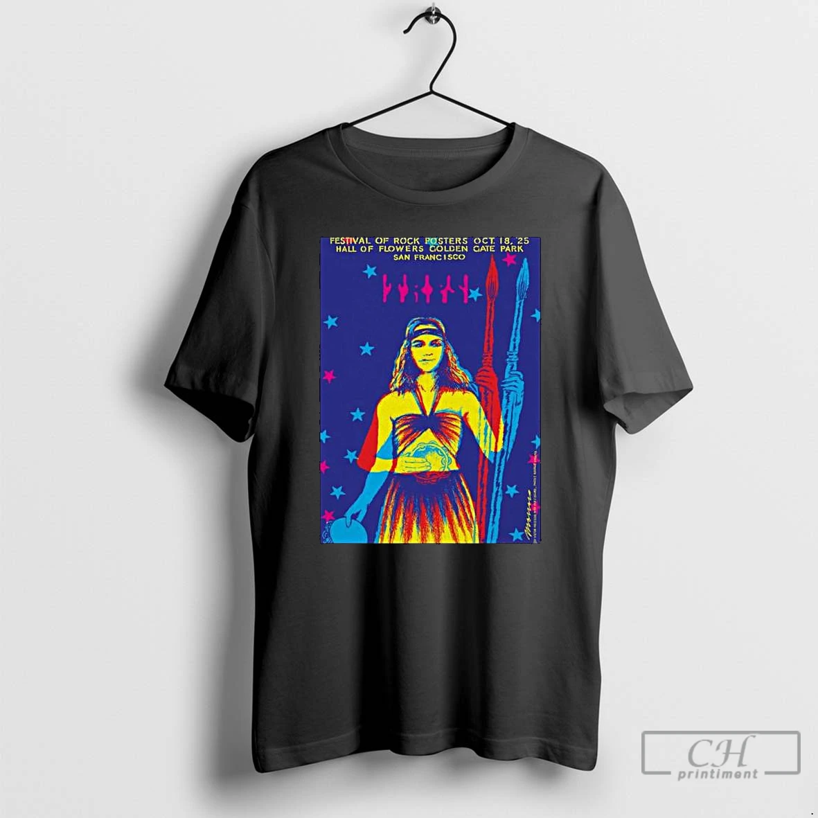 Premium The Rock Society Presents Festival Of Rock Posters San Francisco Ca Event 2025 Long Sleve T Shirts Hoodie