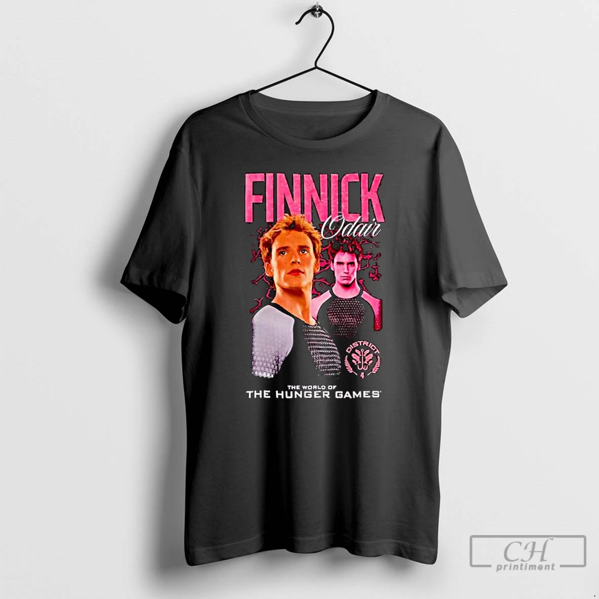 Premium The Hunger Games Finnick Collage Ornaments T Shirts Hoodie