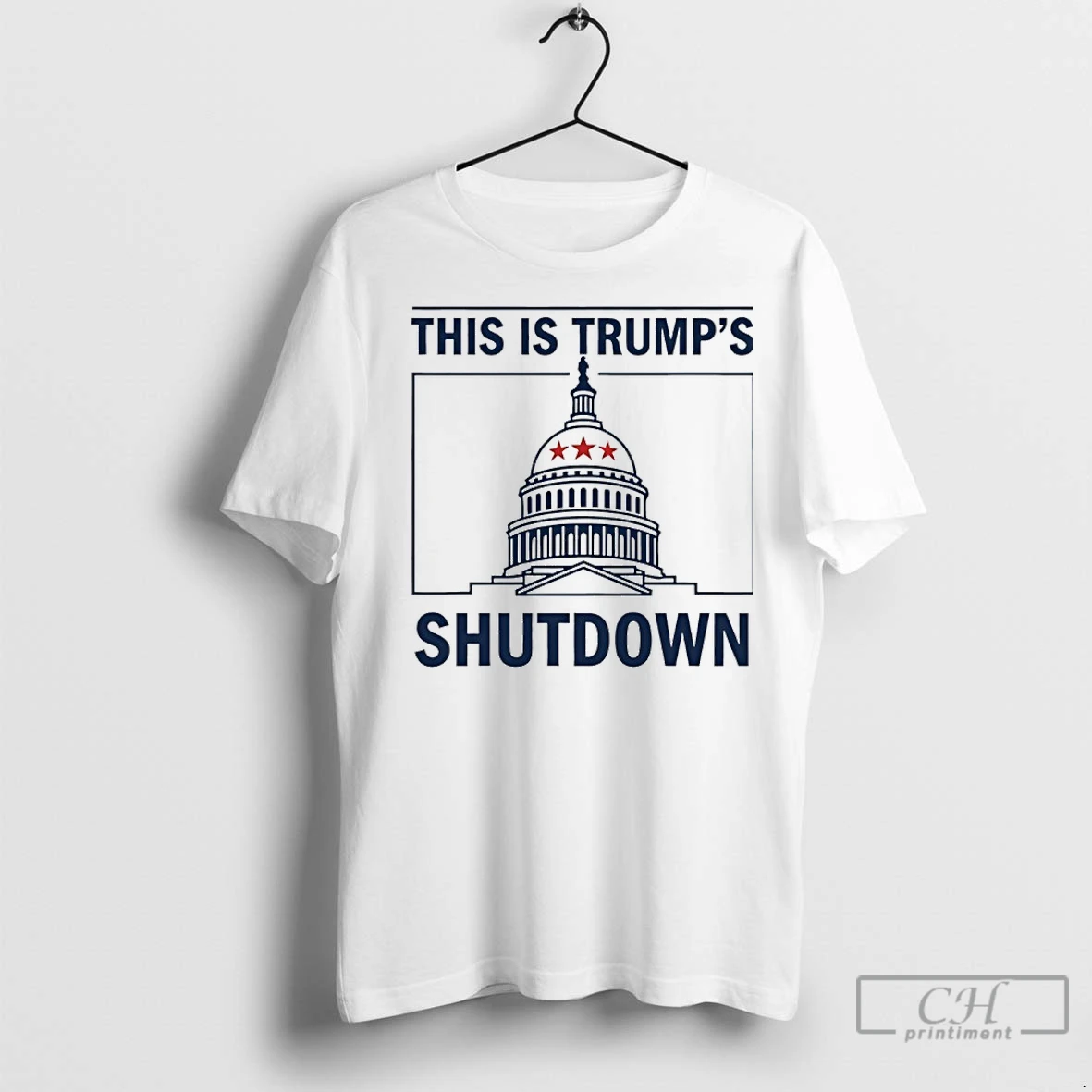 Premium This Is Trump Shutdown White House 2025 T Shirt
