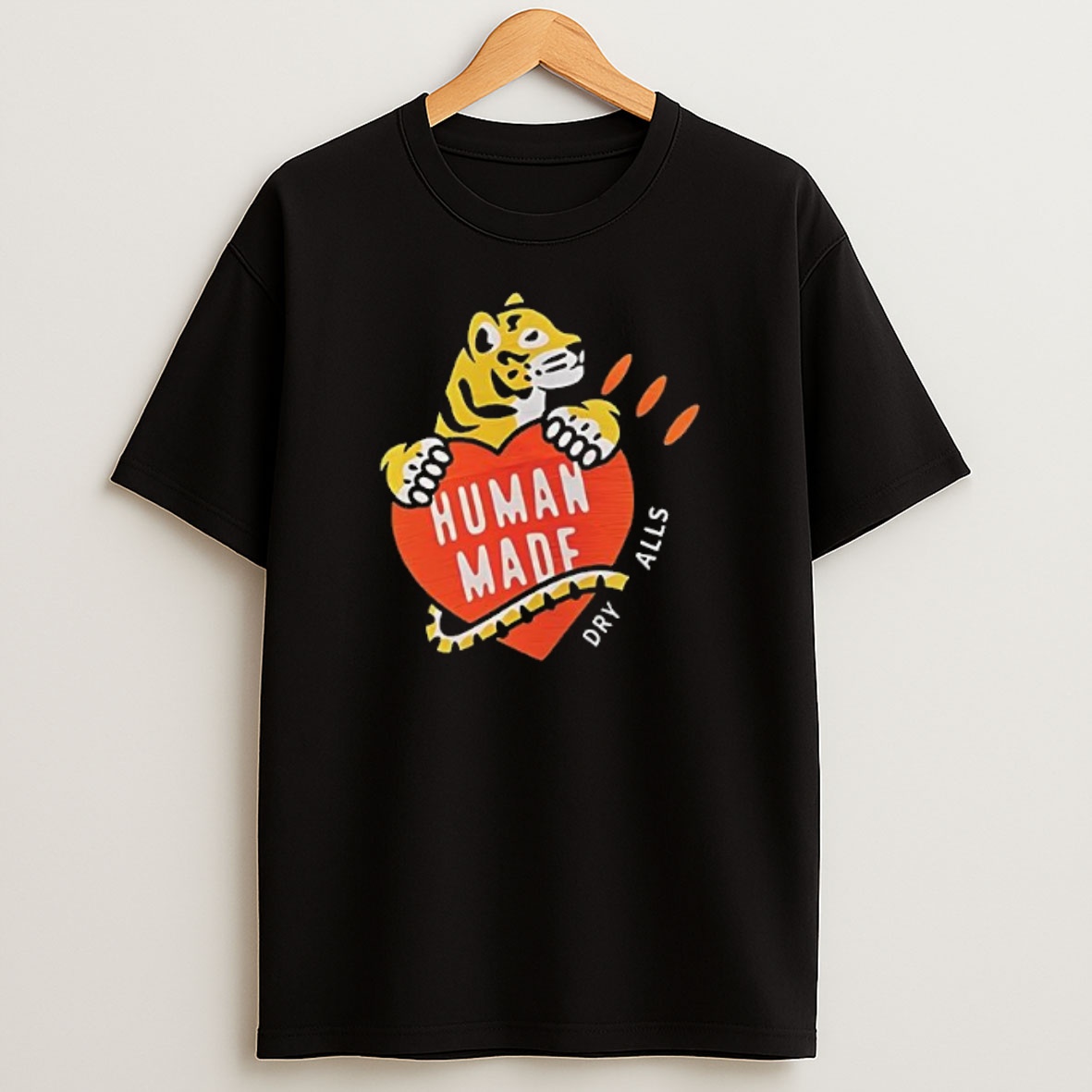 Premium Tiger Heart Human Made Dry Alls Sweatshirt Tee