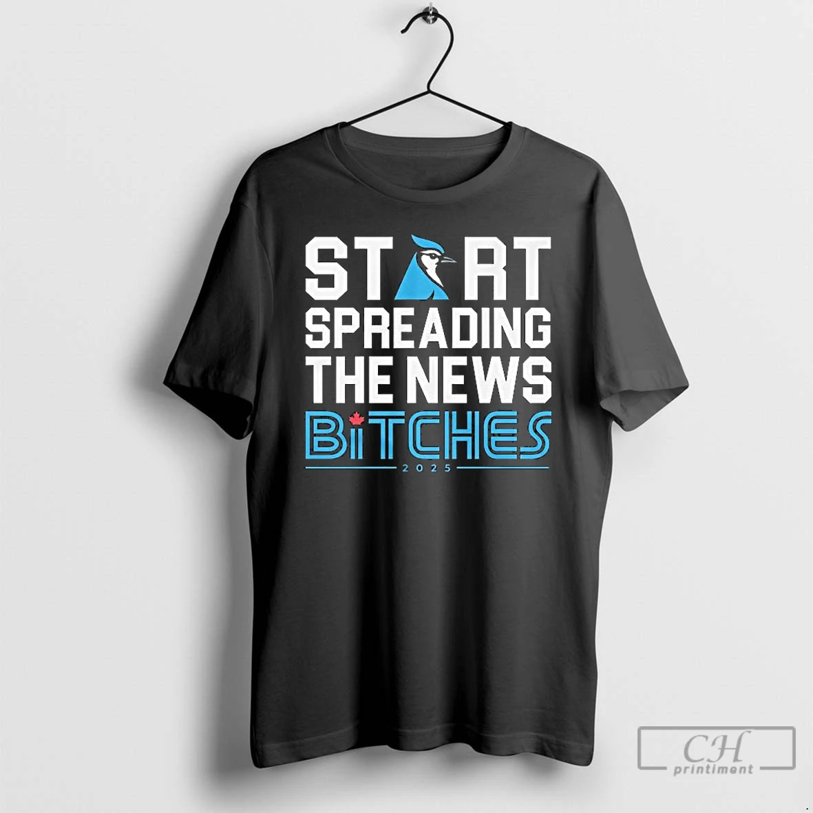 Premium Toronto Blue Jays Start Spreading The News Bitches 2025 Long Sleve T Shirts Hoodie