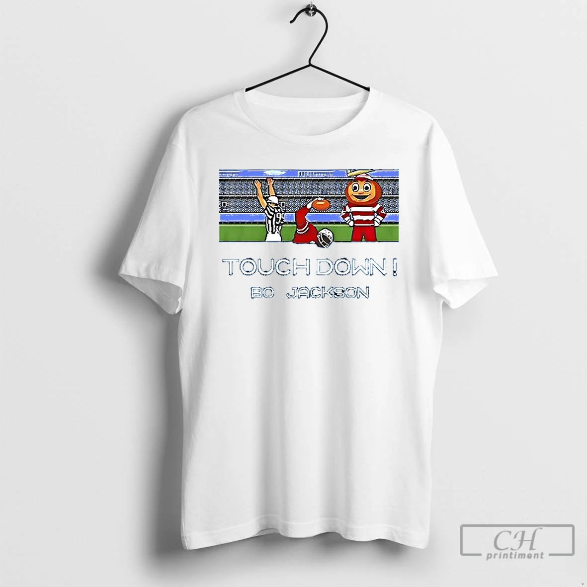 Premium Touch Down Bo Jackson Ohio State Buckeyes Ceramic Ceramic And Classic Dad Cap T Shirts Hoodie