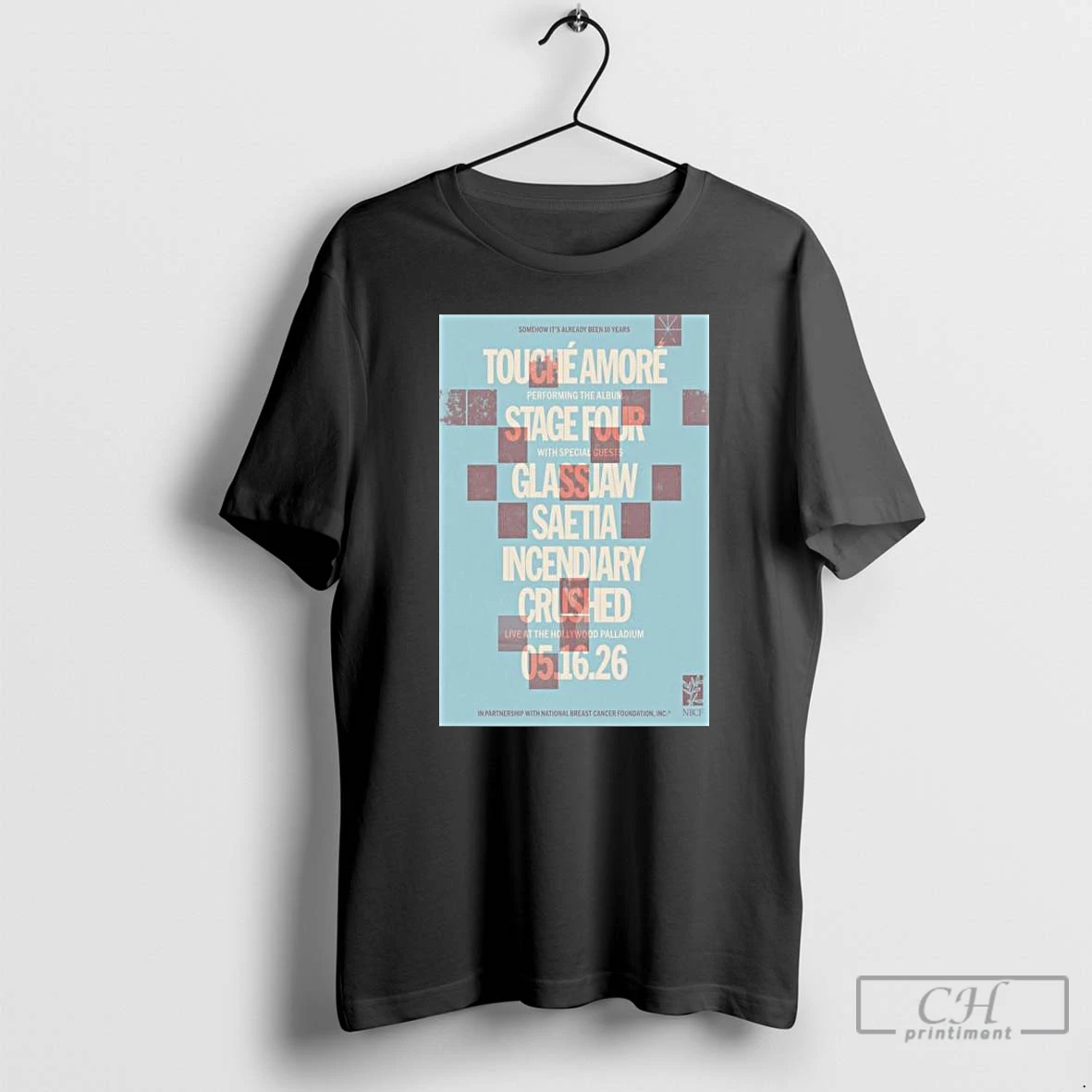Premium Touche Amore Live At The Hollywood Palladium May 16 2026 Concert Long Sleve T Shirts Hoodie