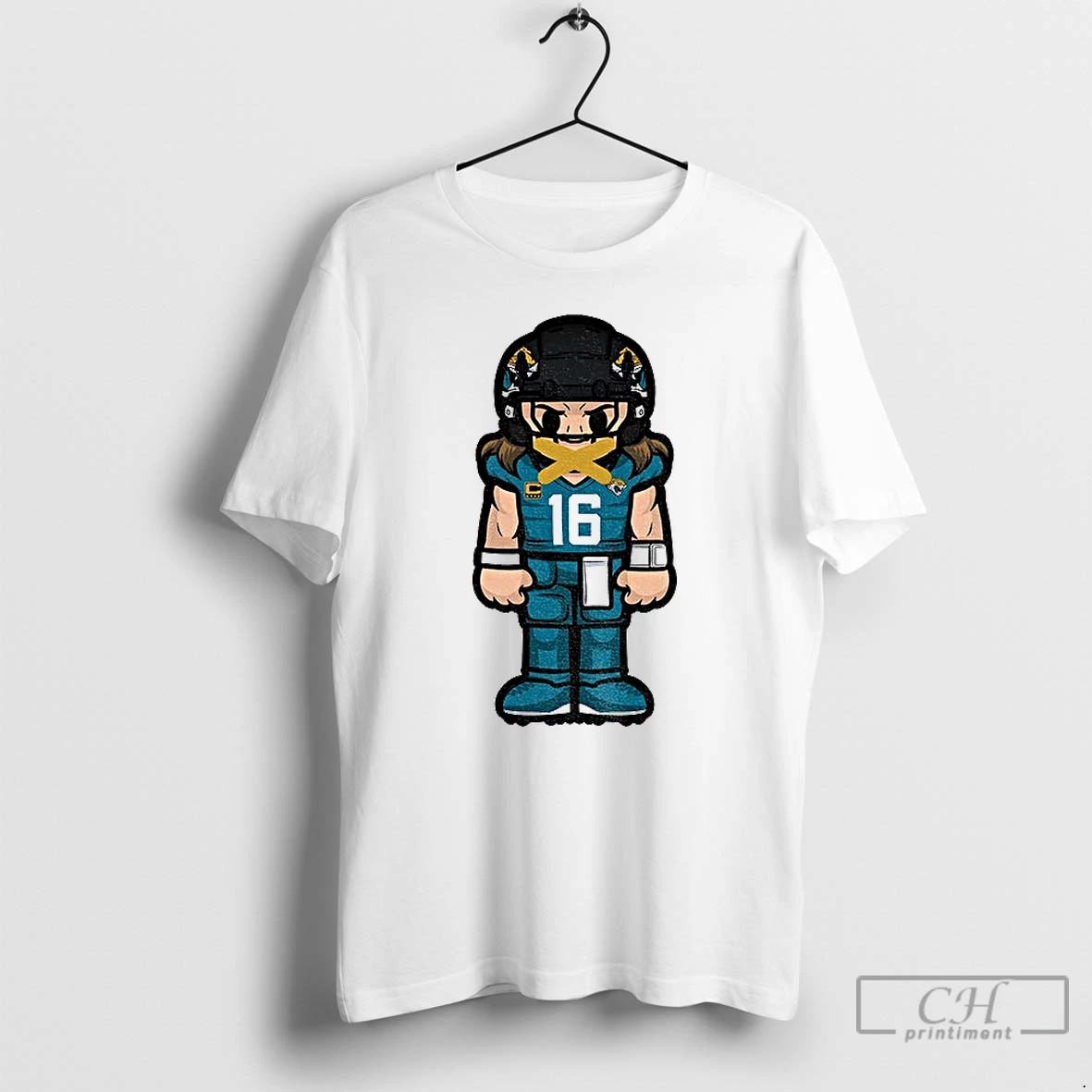 Premium Trevor Lawrence Cartoon Jacksonville Jaguars Nfl Football 2025 T Shirts Hoodie